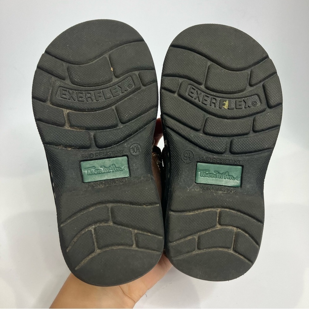 Thom McAn brown leather fisherman sandals kids size 10.5‎ casual summer - Picture 6 of 8